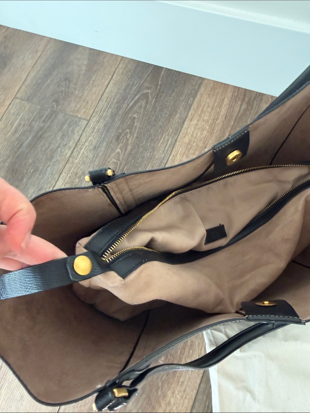 Zara Black Shopper Bag - Picture 5 of 7